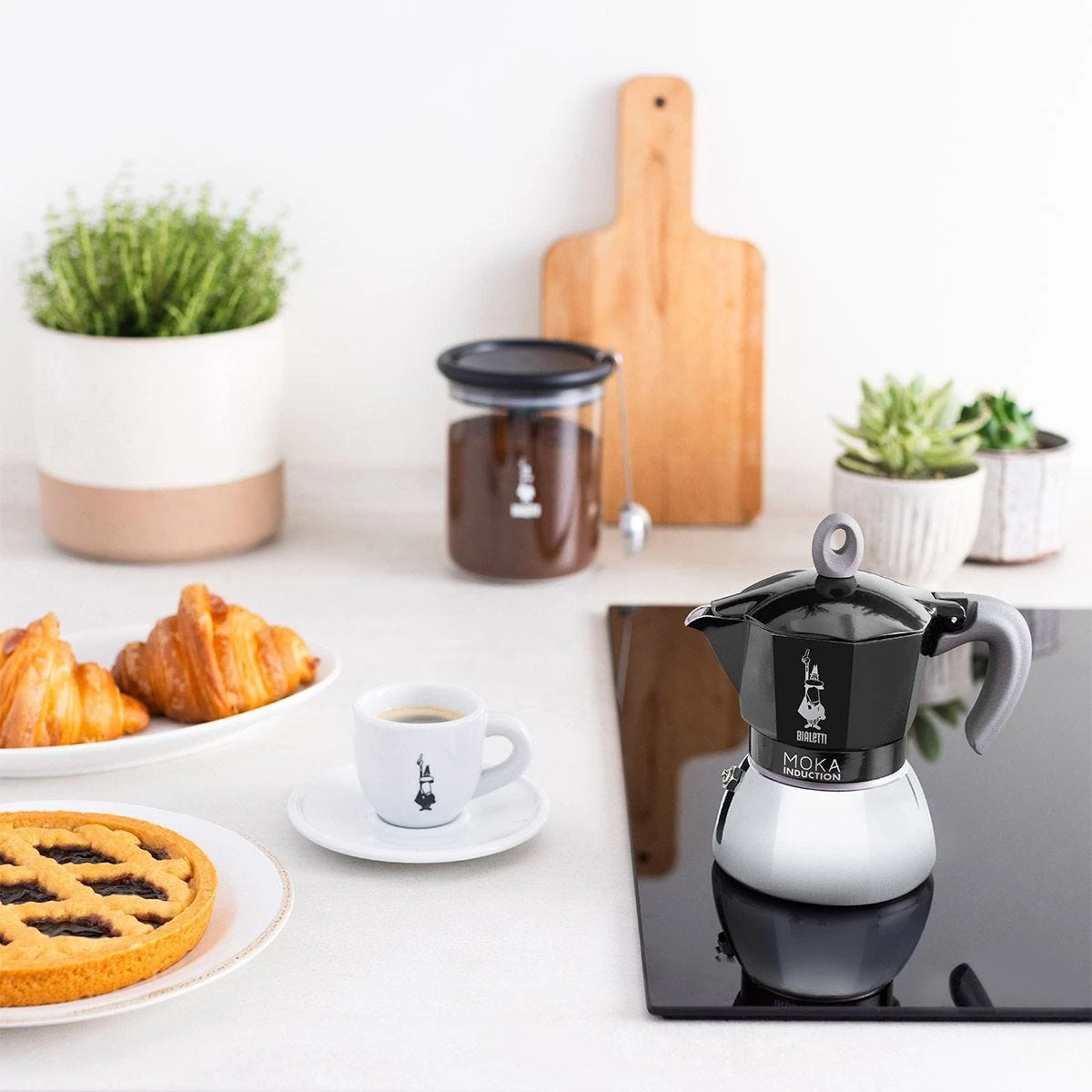 Moka Induction Nera 4 Moka Induction Nera - immagine 2