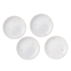Set 4 Piatti Da Dolce - Oro Delle Api