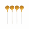 Set 4 Cucchiaini Da Caffè - Oro Delle Api -Vico 0056 api cucchiaini
