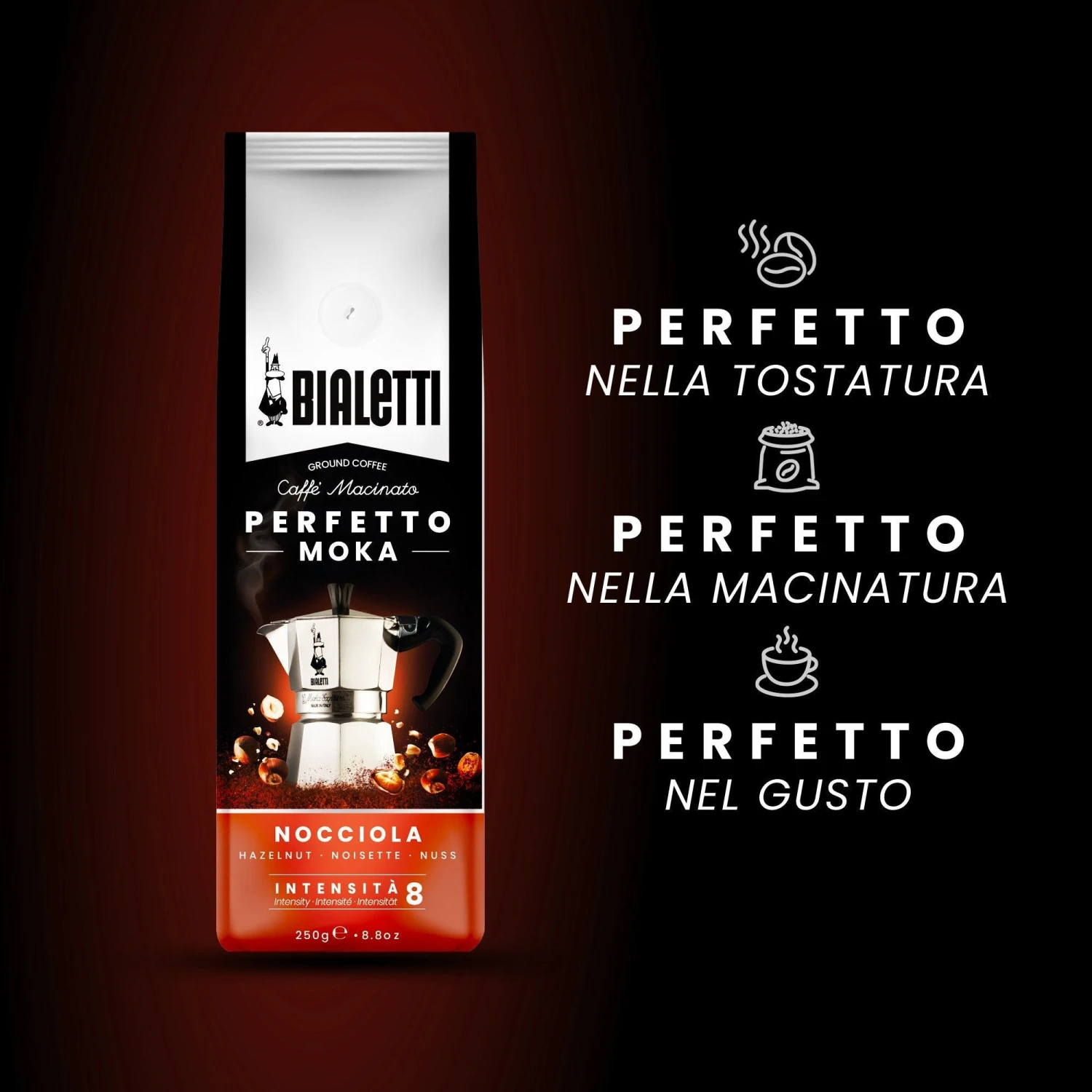 Caffè Macinato - Perfetto Moka Nocciola 5 Caffè Macinato - Perfetto Moka Nocciola - immagine 3