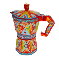 Moka Express Bialetti Dolce&Gabbana | Carretto Siciliano 50 Tz -Vico 3 dg moka 50 tz still