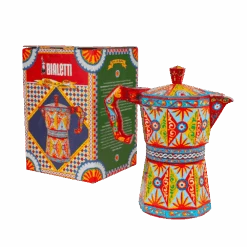 Moka Express Bialetti Dolce&Gabbana | Carretto Siciliano 50 Tz -Vico 5 dg moka 50 tz con pack