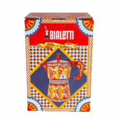 Moka Express Bialetti Dolce&Gabbana | Carretto Siciliano 50 Tz -Vico 6 dg moka 50 txz pack fronte