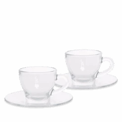Set 2 Tazze Cappuccino In Vetro
