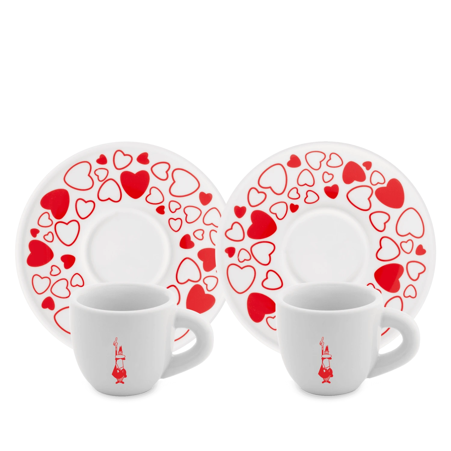 Set 2 Tazzine Moka Cuore 3 Set 2 Tazzine Moka Cuore
