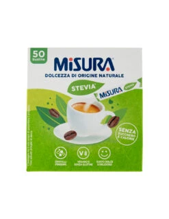 Misura Dolcificante Stevia - 50 Bustine