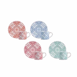 Set 4 Tazzine Da Caffè